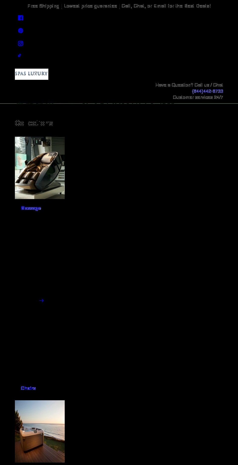Copy of Charlotte Shopify theme site example spasluxury.com