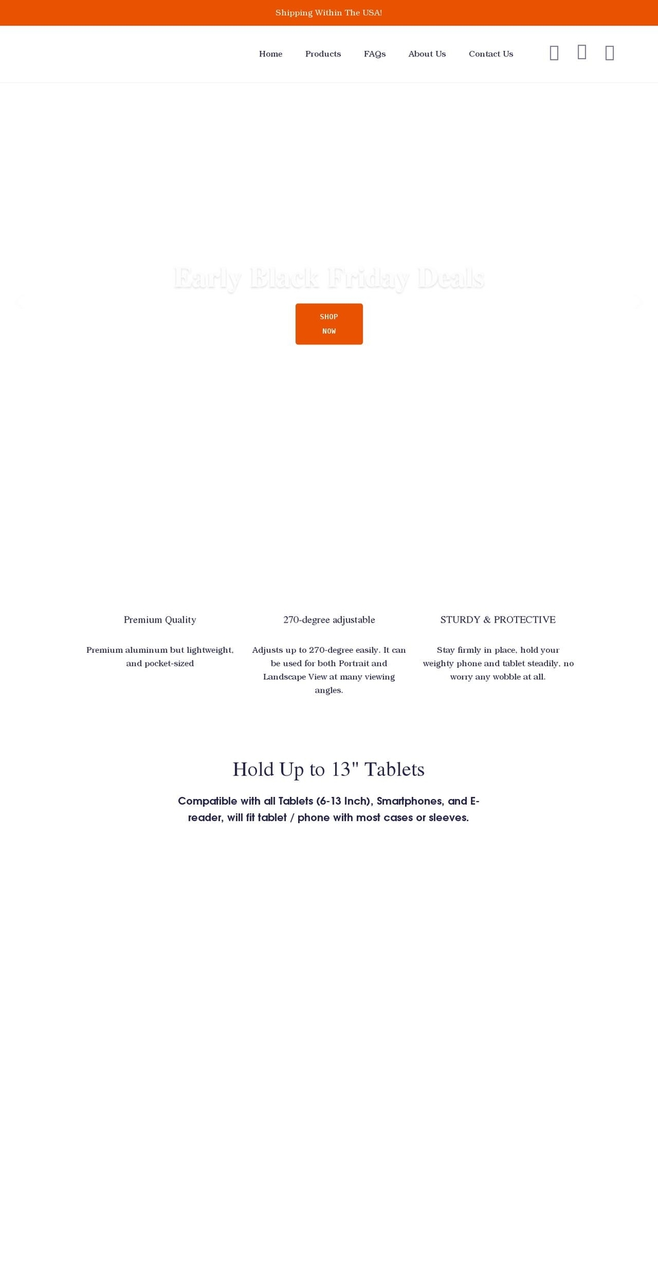 spaterwireless.com — Shopify storefront screenshot
