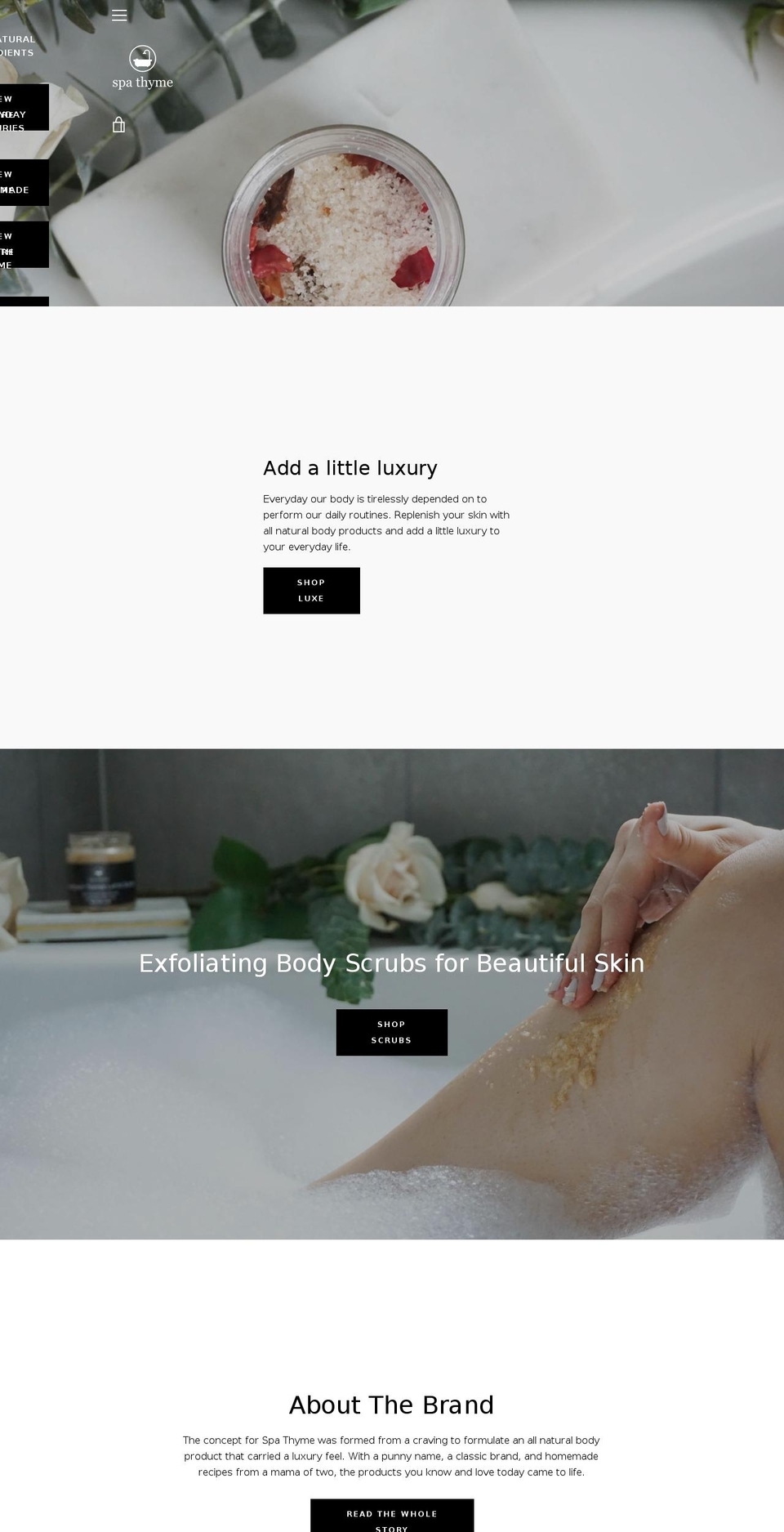 spathymeshop.com shopify website screenshot