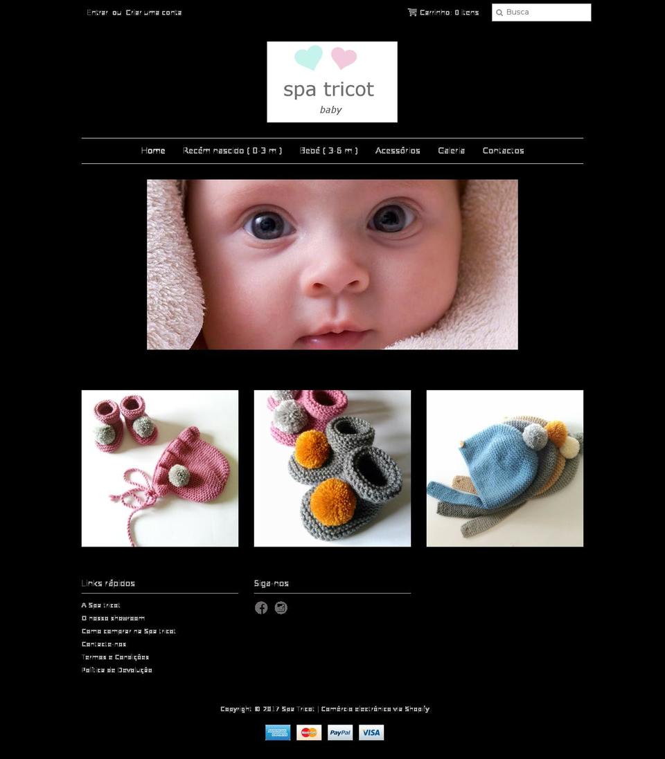 spatricot.com shopify website screenshot