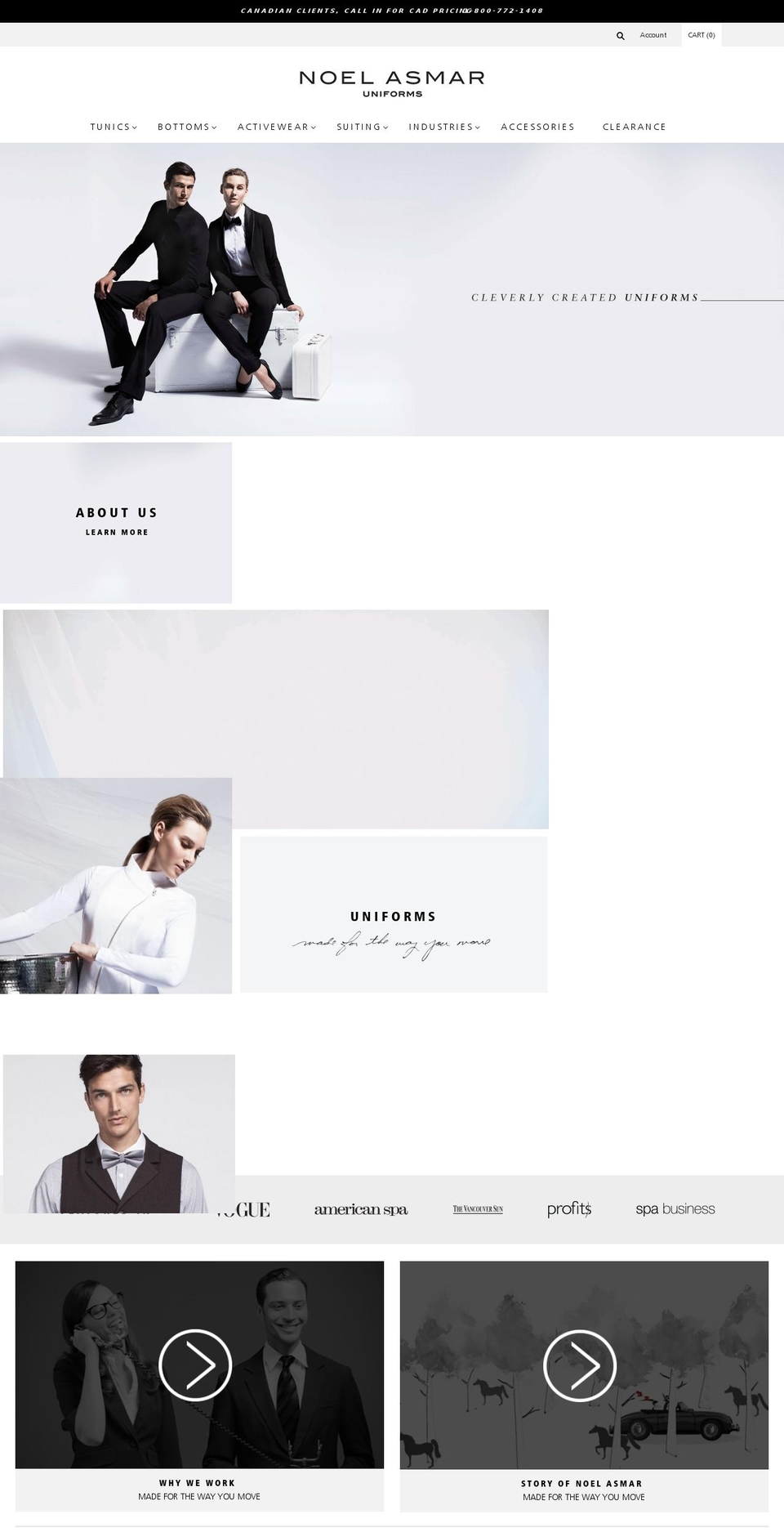 spauniforms.com shopify website screenshot