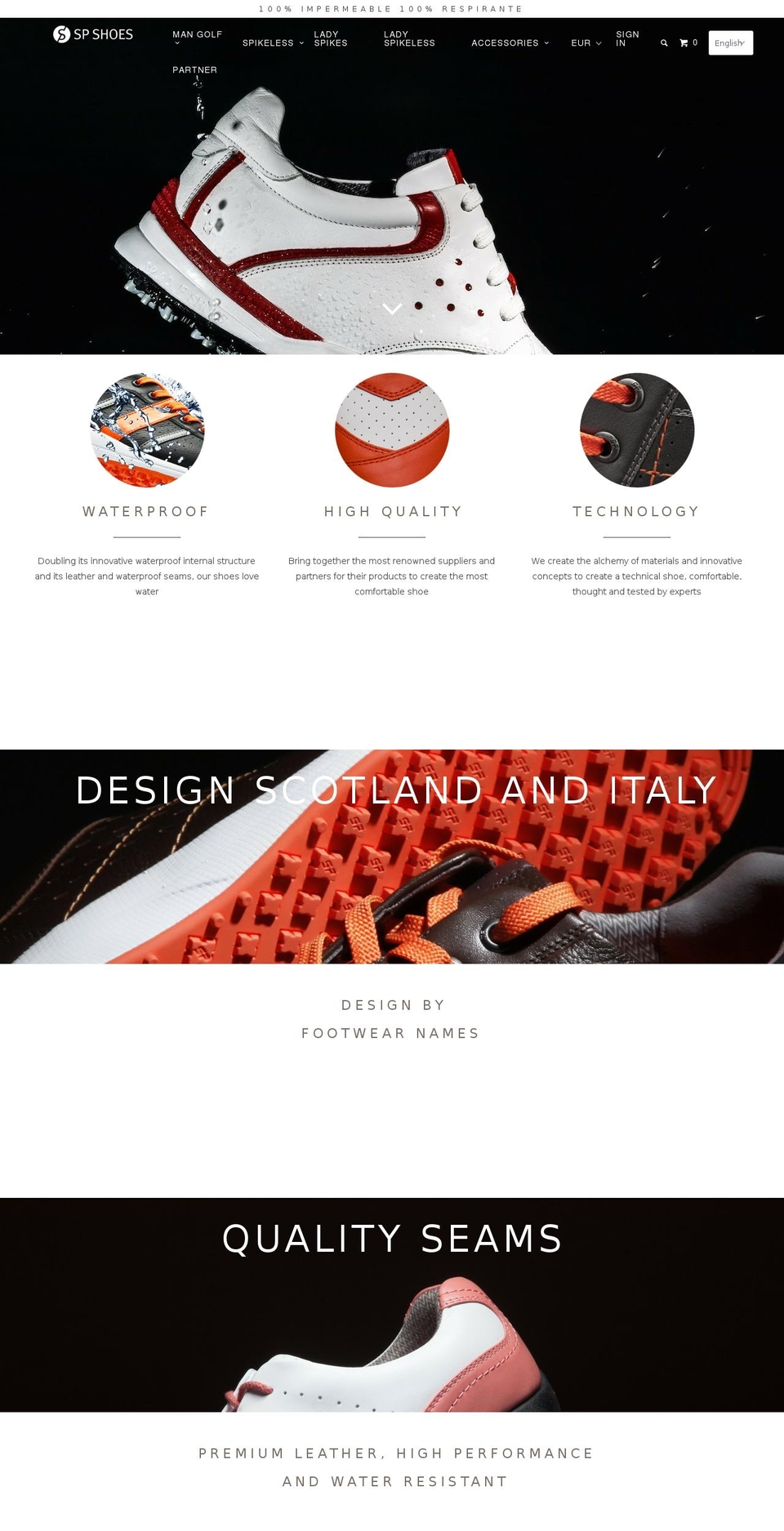 spcityshoes.com shopify website screenshot