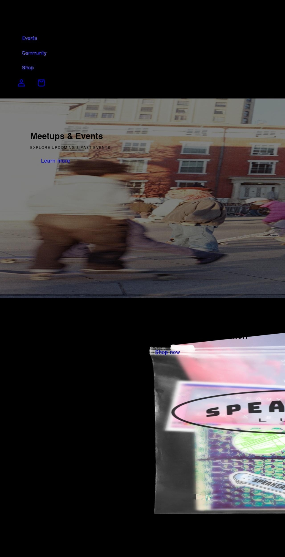 speakeasyluxe.com shopify website screenshot