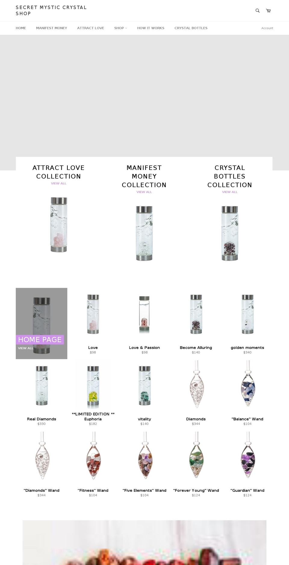 speakthingsintoexistence.com shopify website screenshot