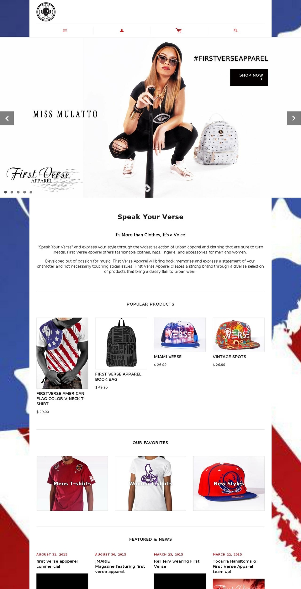 speakurverse.com — Shopify storefront screenshot