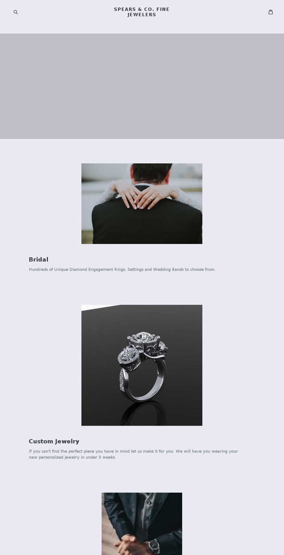 spearsandcompany.com — Shopify storefront screenshot