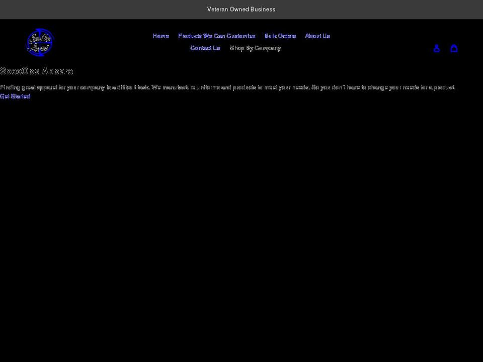 specopsapparel.com shopify website screenshot