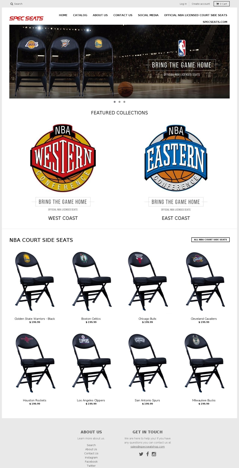 specseatsshop.com shopify website screenshot