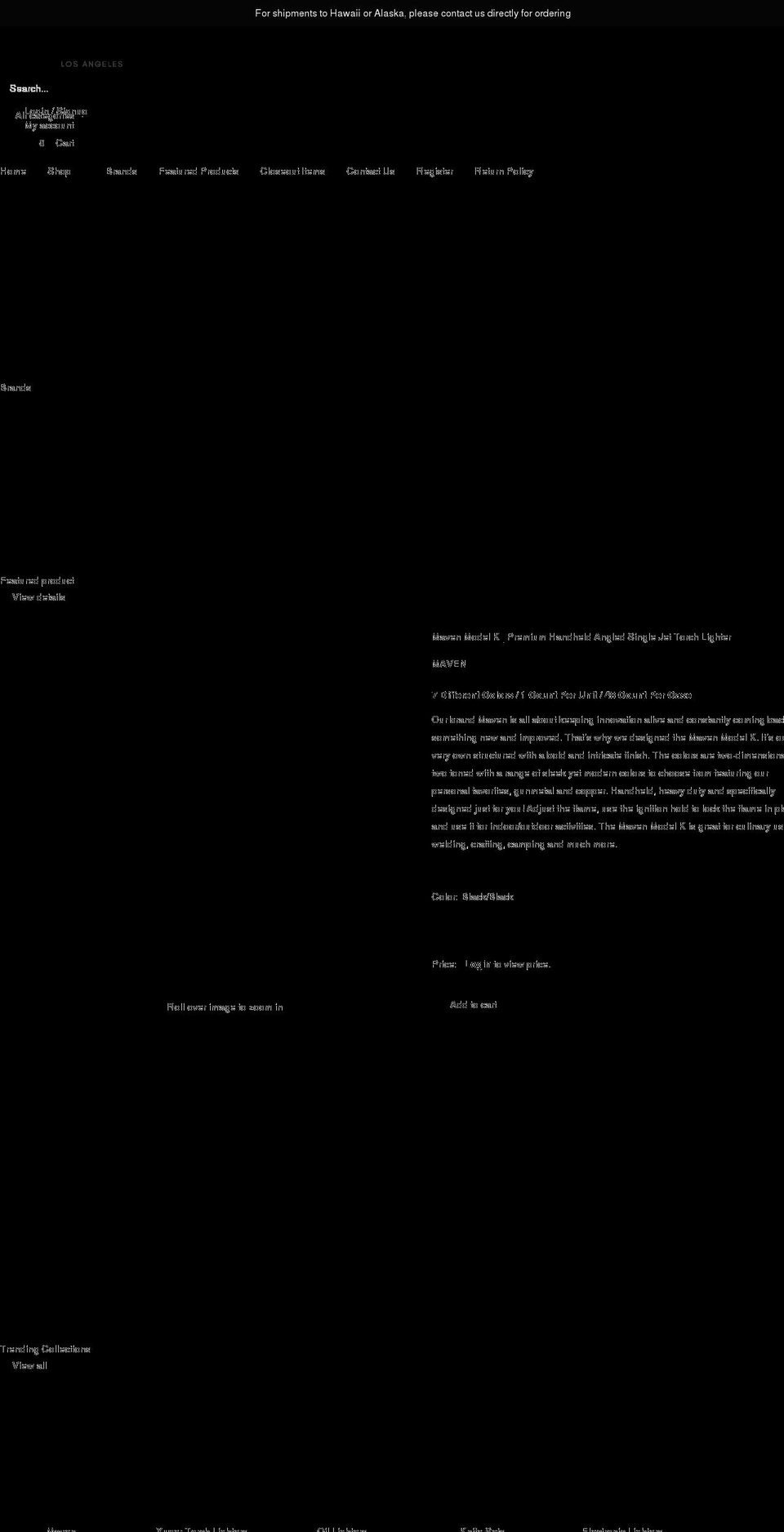 spectrumlighters.com shopify website screenshot