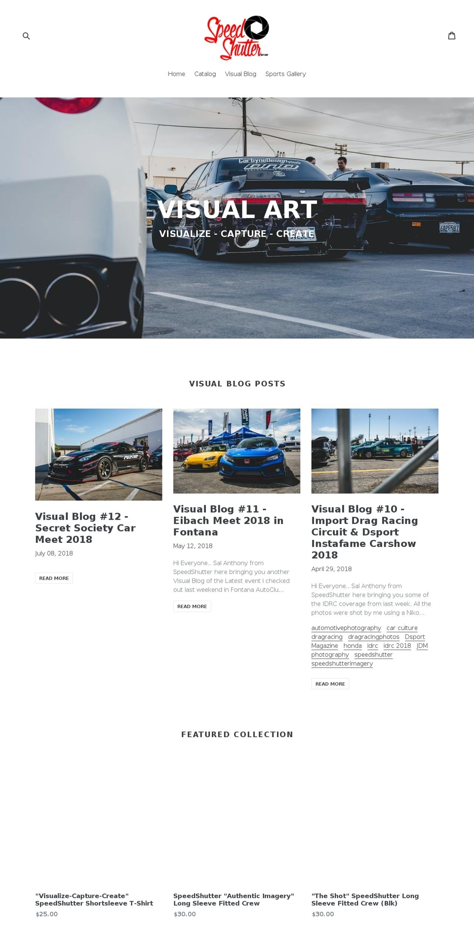 speed-shutter.com — Shopify storefront screenshot