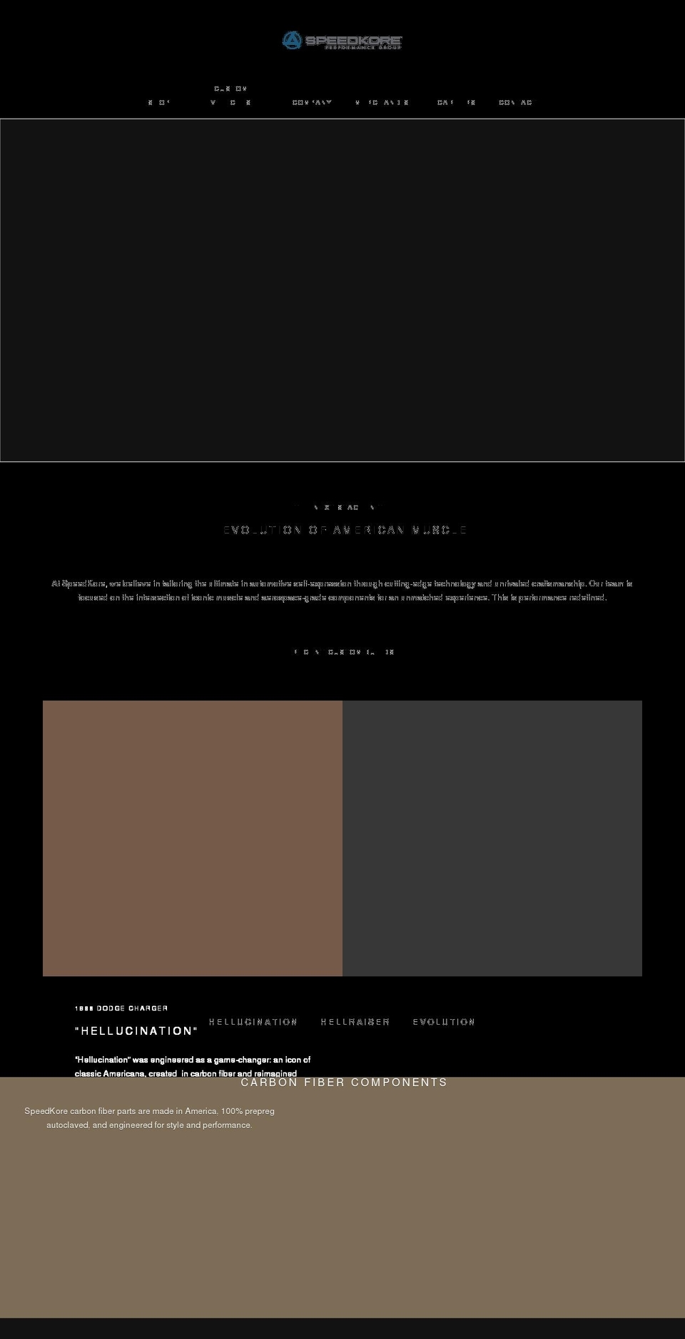 speedkore.com shopify website screenshot