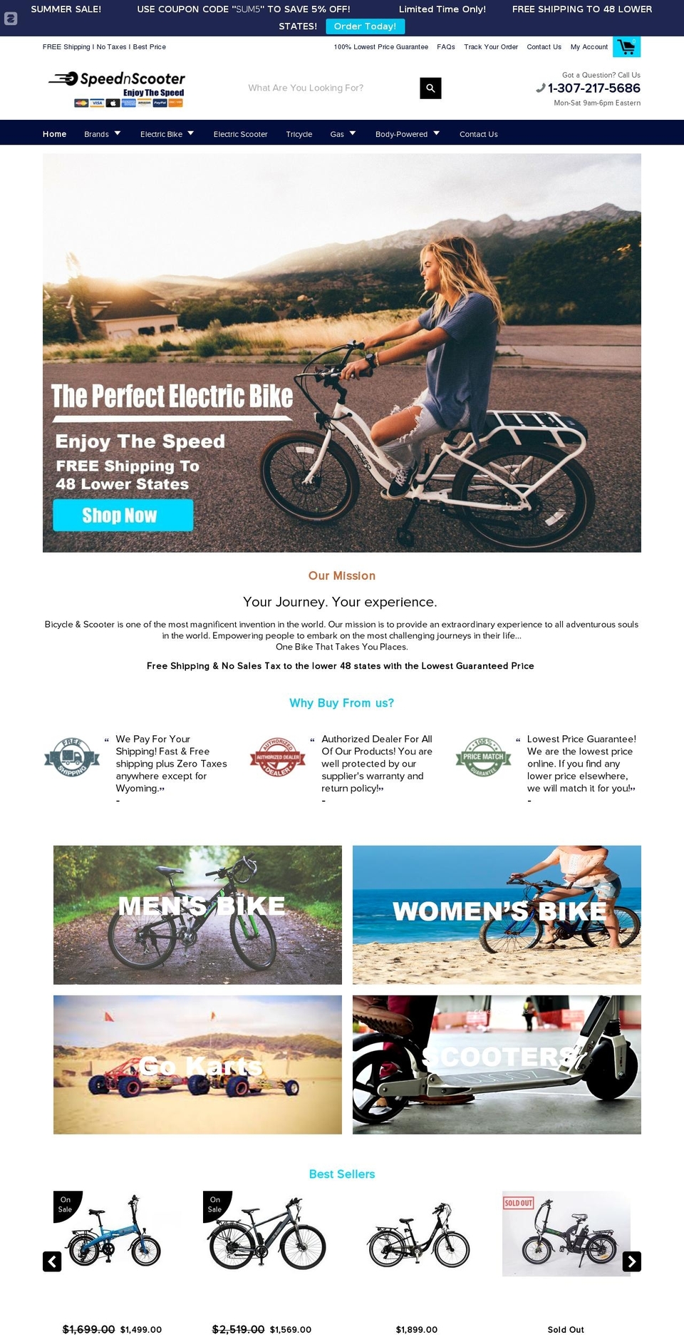 shoptimize-theme Shopify theme site example speednscooter.com