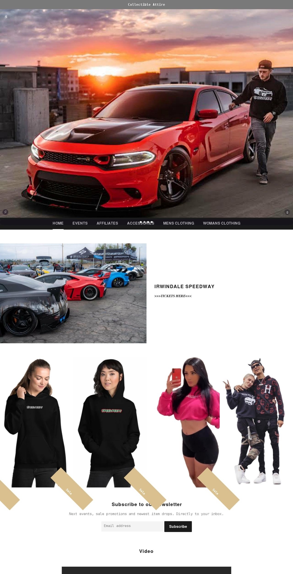 speedpeeps.com shopify website screenshot