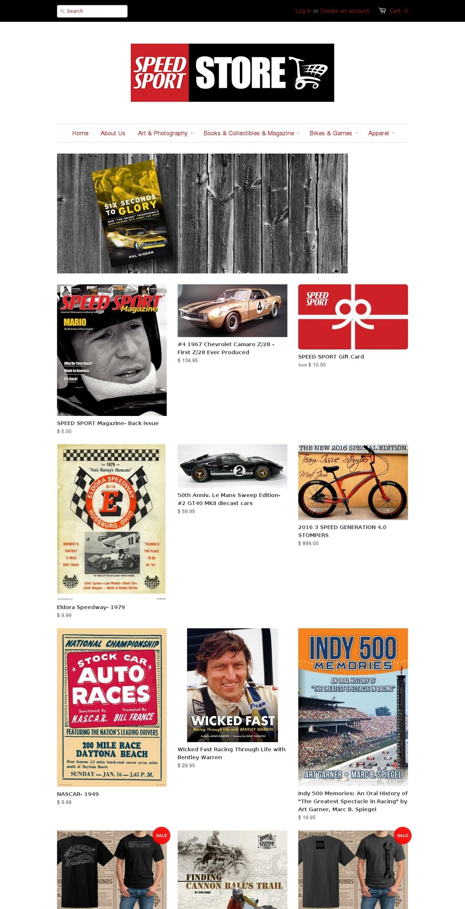 speedsportstore.com shopify website screenshot