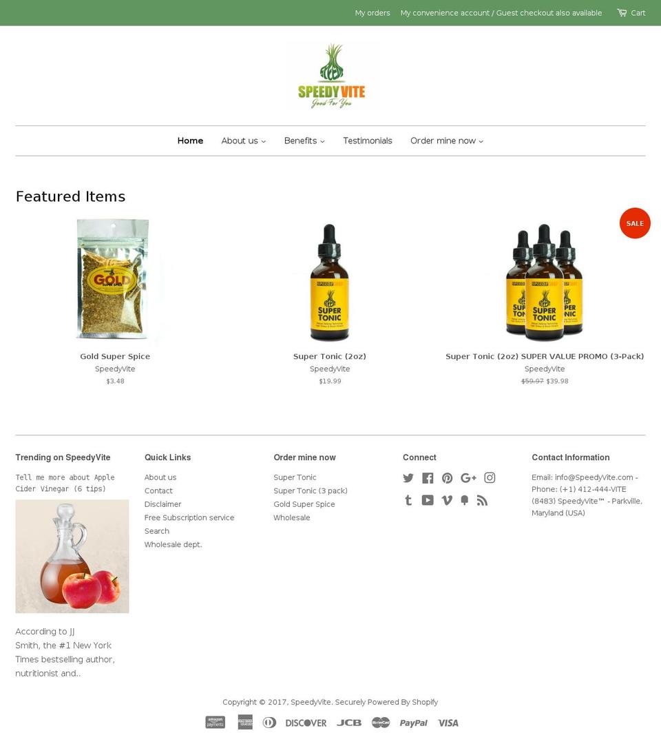 speedyvite.com shopify website screenshot