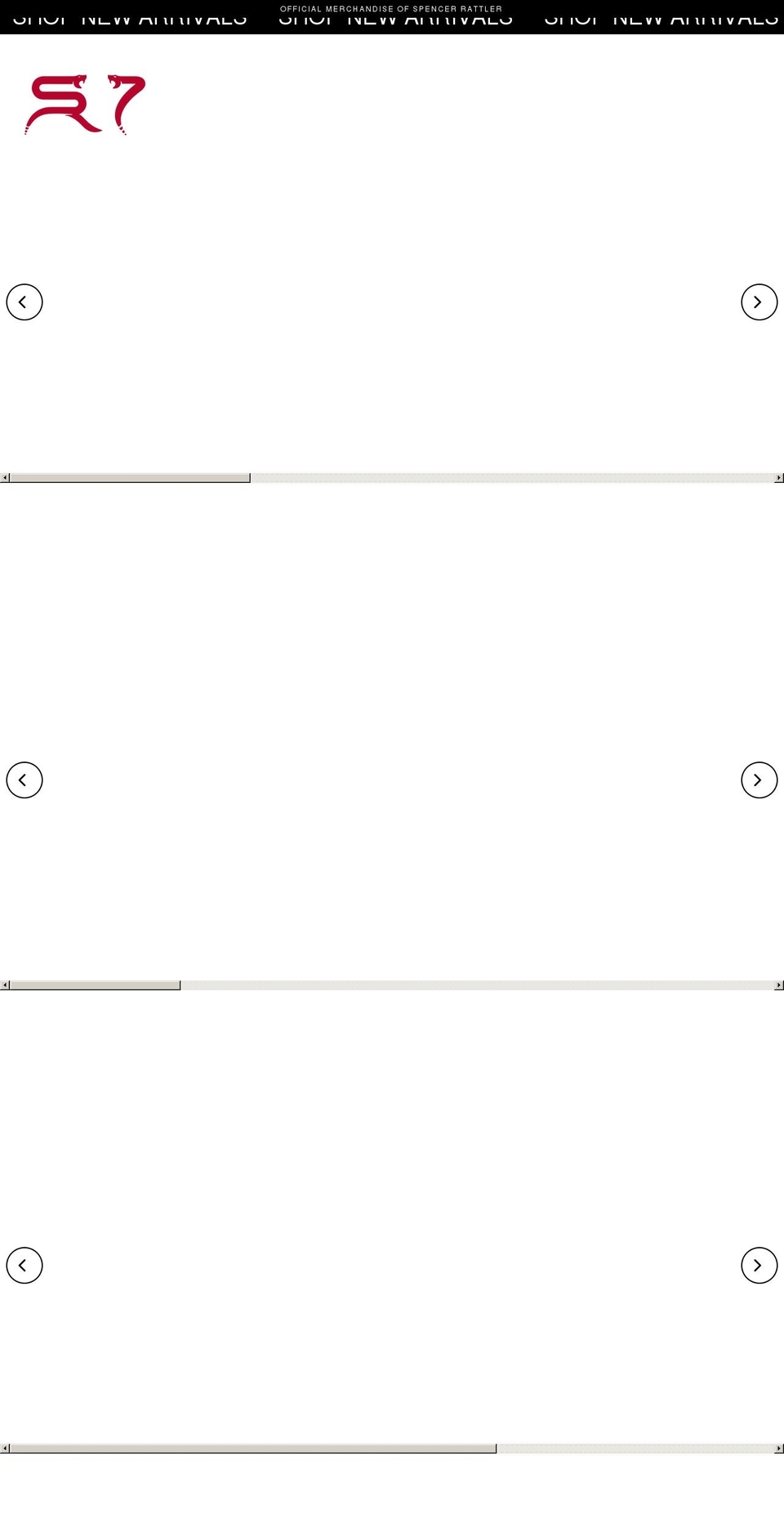 spencerrattlershop.com shopify website screenshot