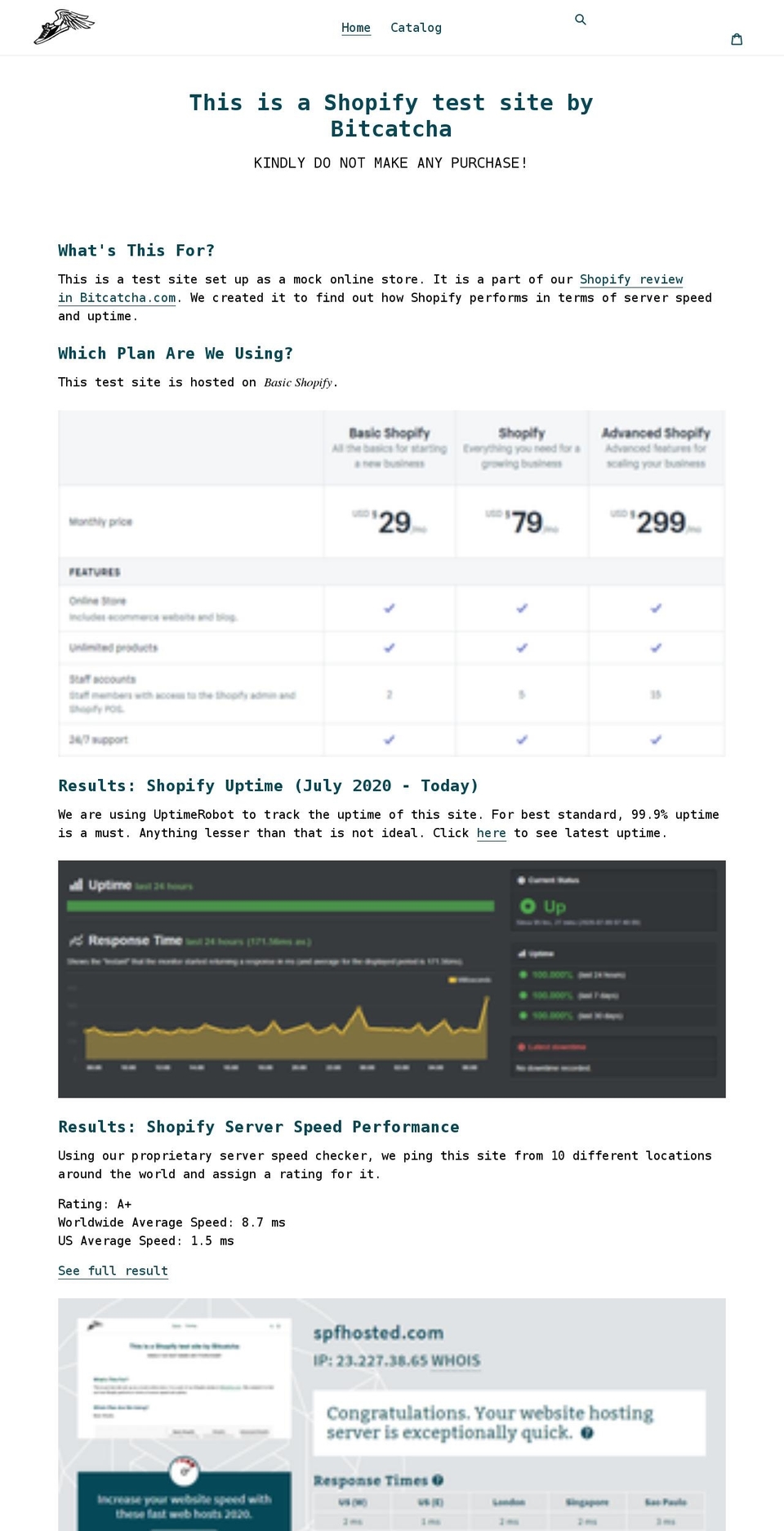 spfhosted.com shopify website screenshot