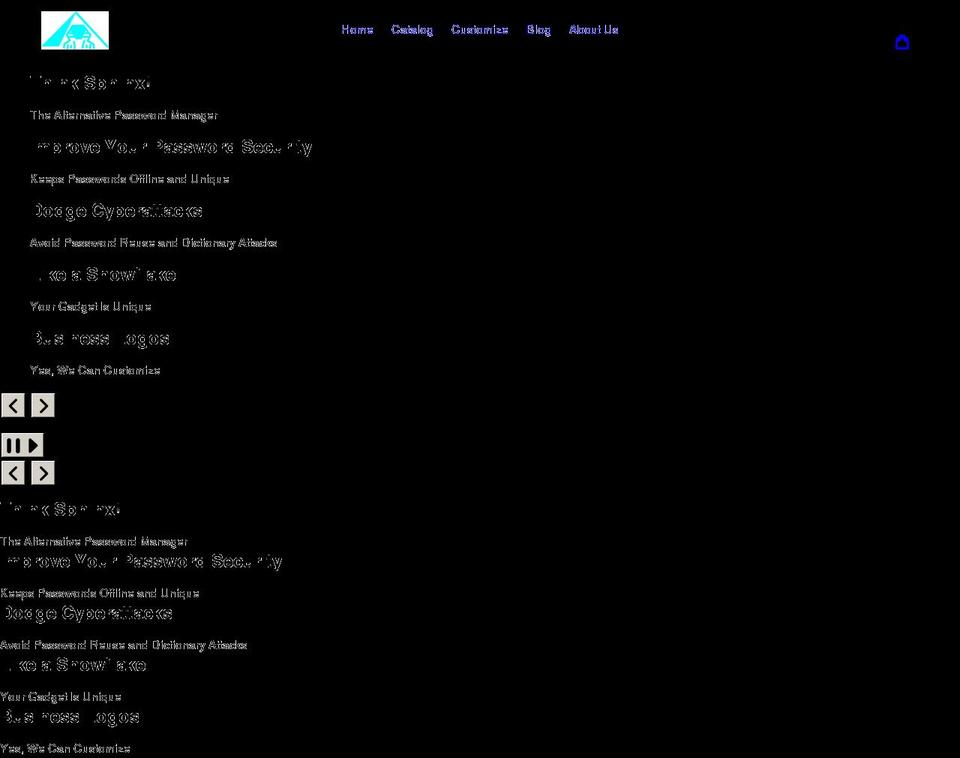 sphinxgadgets.com shopify website screenshot