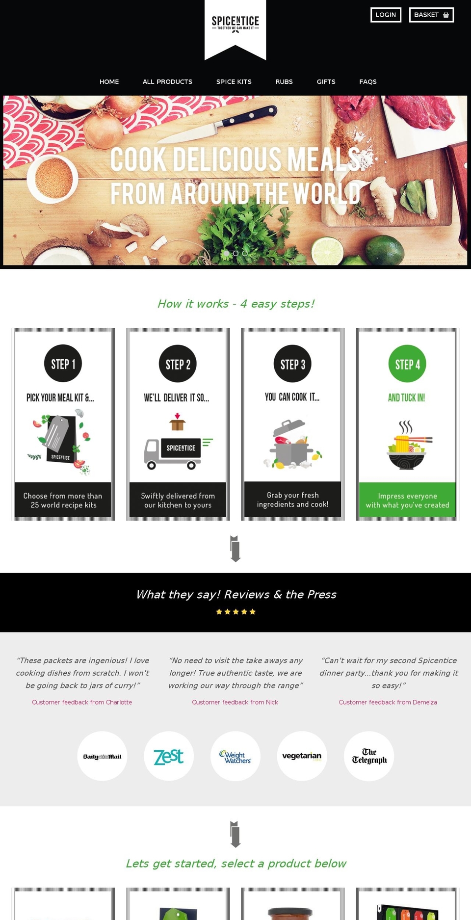 spice-n-tice.com shopify website screenshot