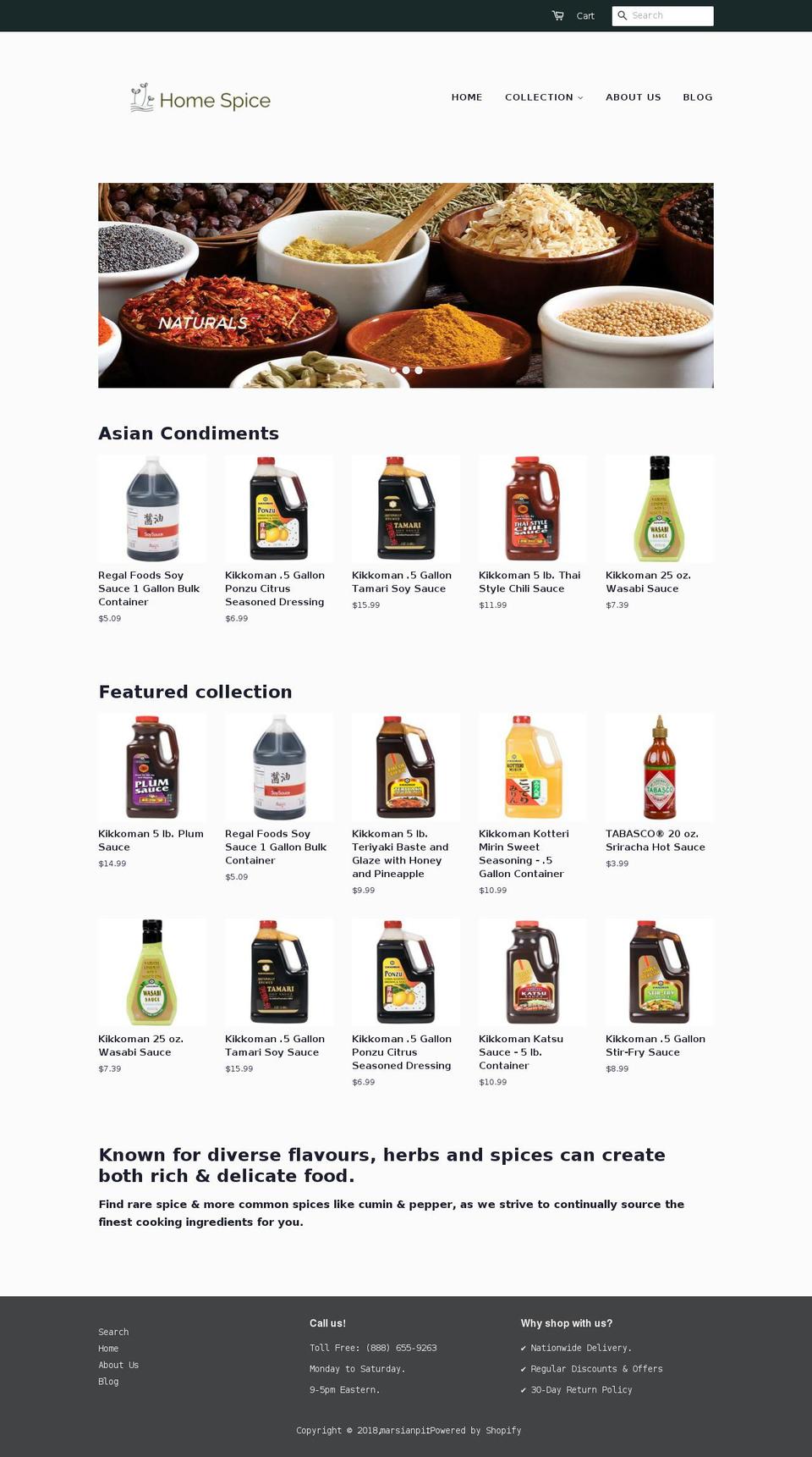 spicefirst.com — Shopify storefront screenshot