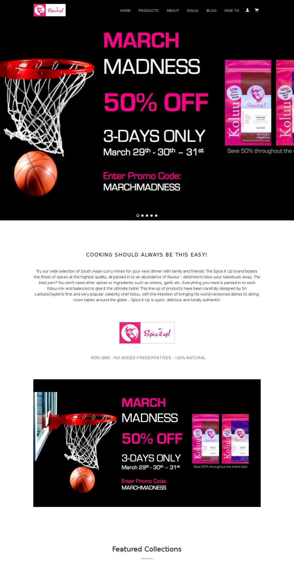 spiceitupmix.com shopify website screenshot
