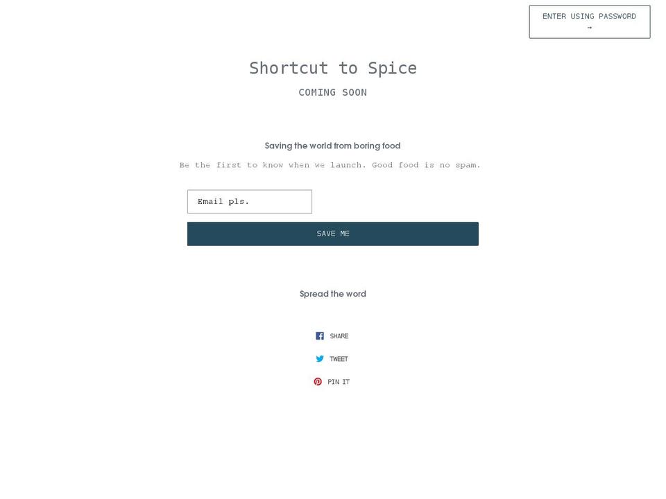 spicelicious-store.myshopify.com shopify website screenshot