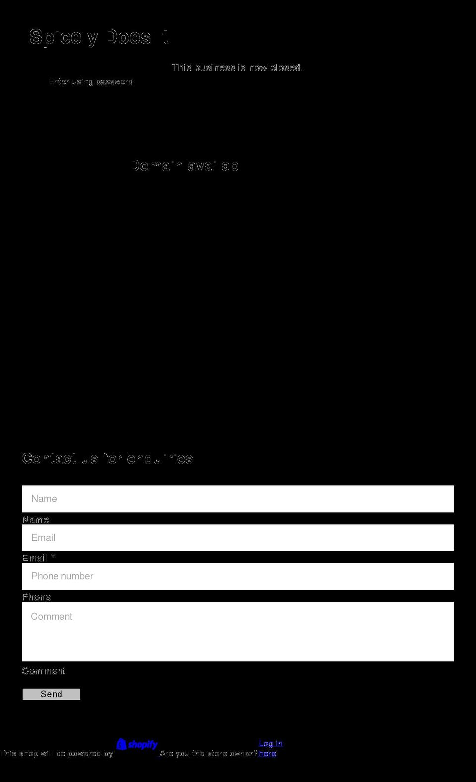 spicelydoesit.com shopify website screenshot