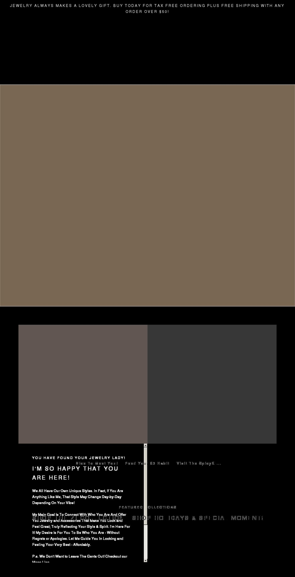 spicyk5dollarbling.com shopify website screenshot