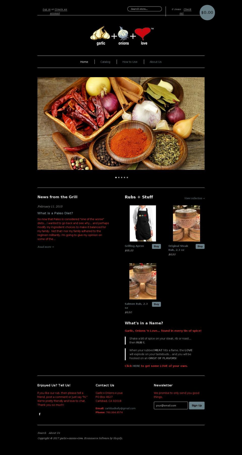 spicymeatrubs.com shopify website screenshot