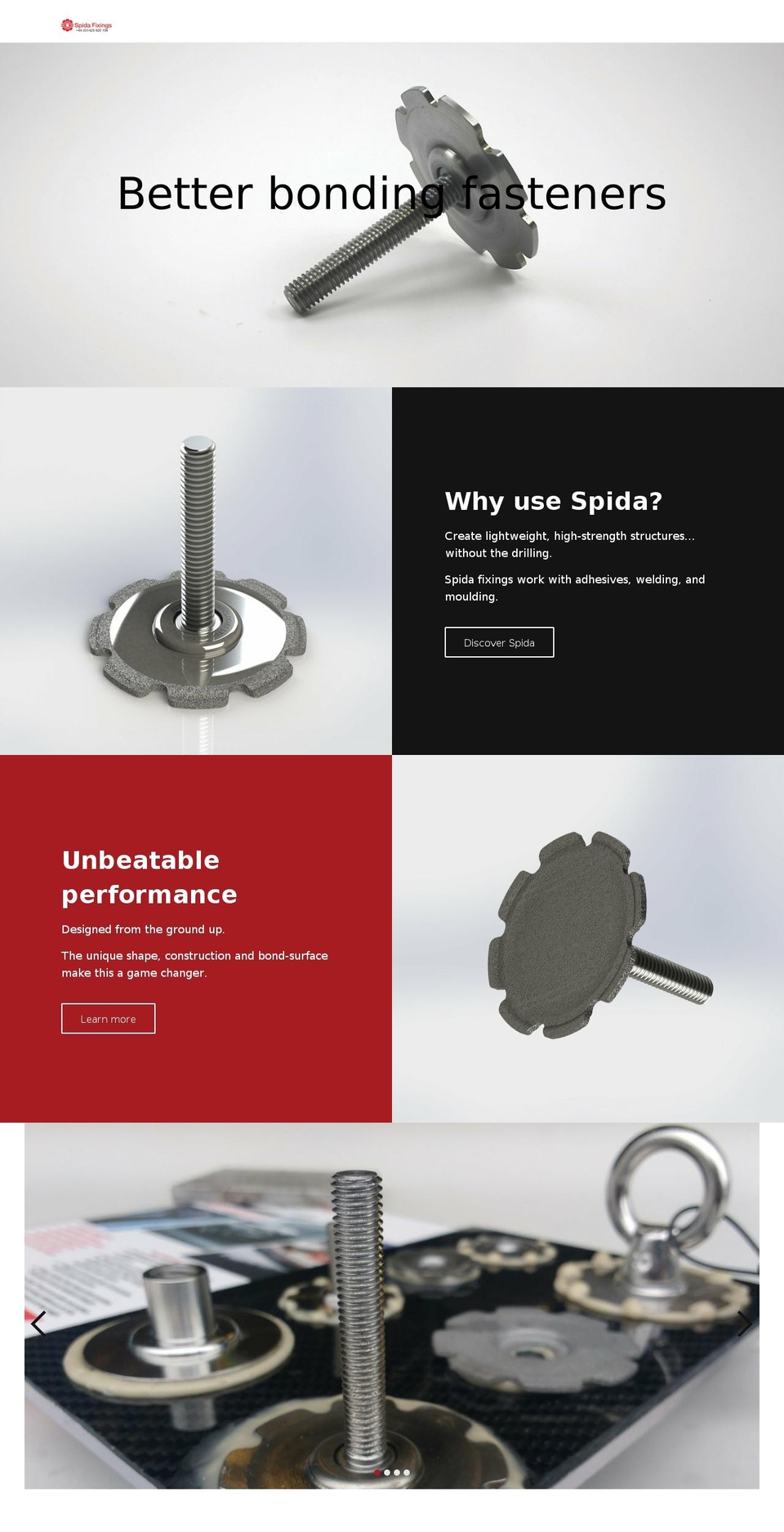 spidafix.com shopify website screenshot