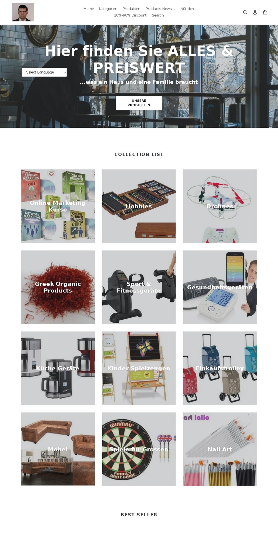 spielen-planet.com shopify website screenshot