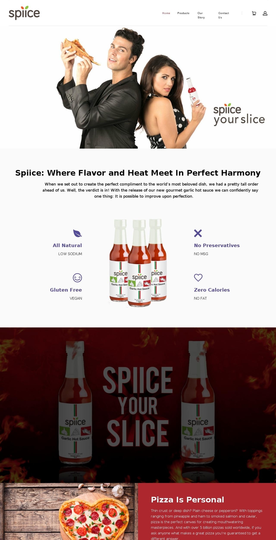spiice.com — Shopify storefront screenshot