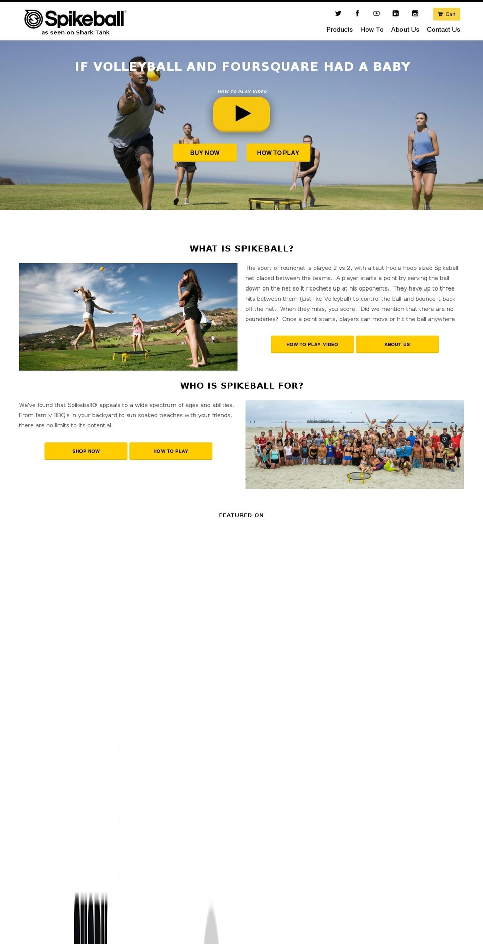 Spikeball.com Export Shopify theme site example spike-ball.net