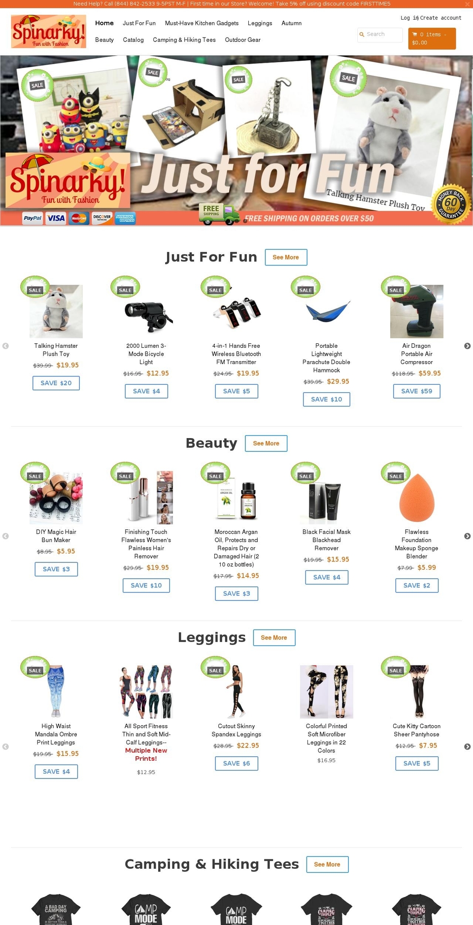 rs-sales-theme-2-1-master Shopify theme site example spinarky.com