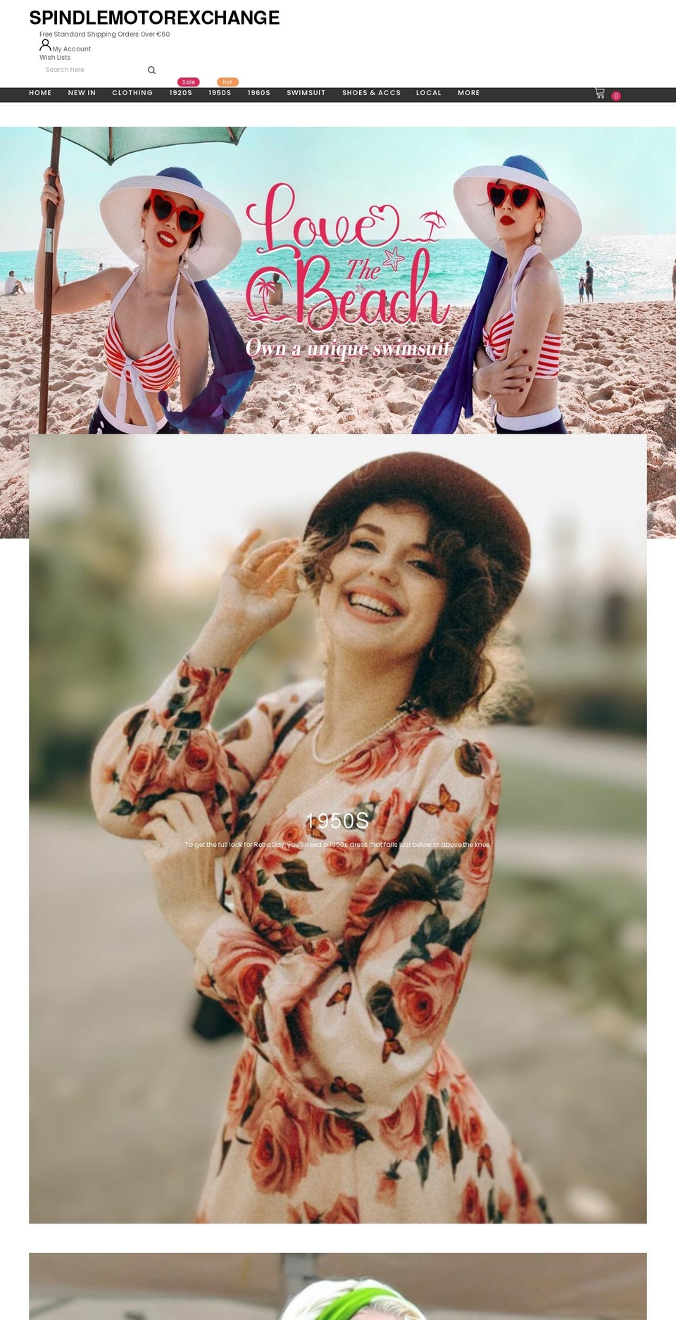 已添加页产品推荐 购物车包邮提示可优惠金额 Shopify theme site example spindlemotorexchange.com