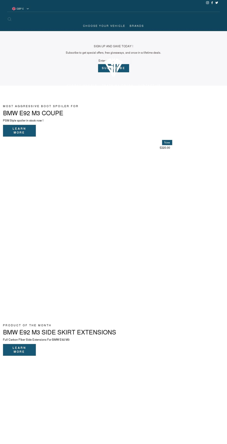 spinmonsters.co.uk shopify website screenshot