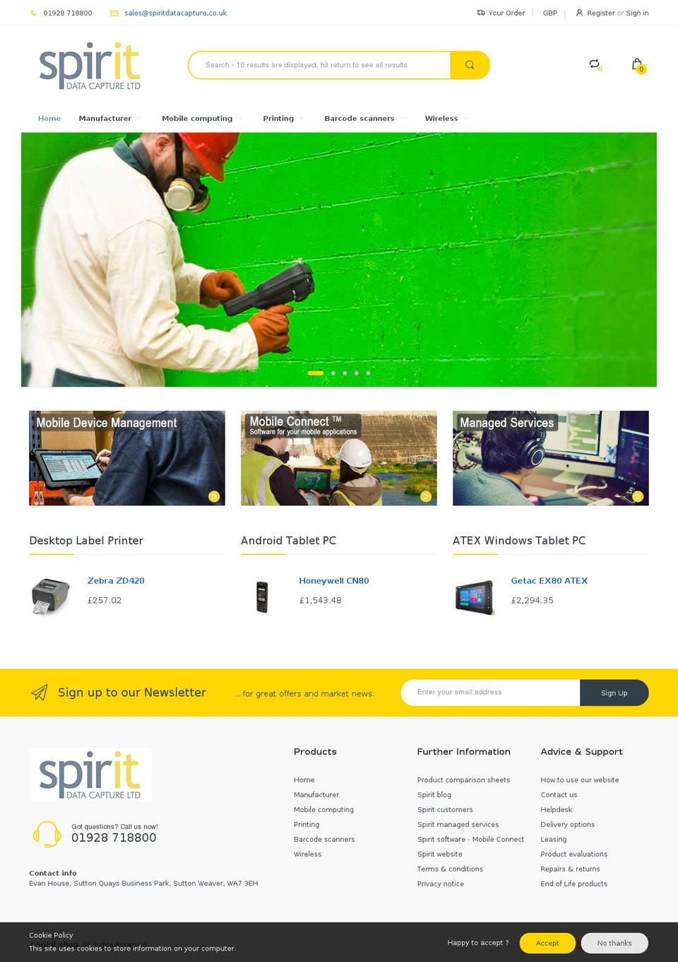 electro-v-1-2-home-1 Shopify theme site example spiritdatacaptureshop.co.uk