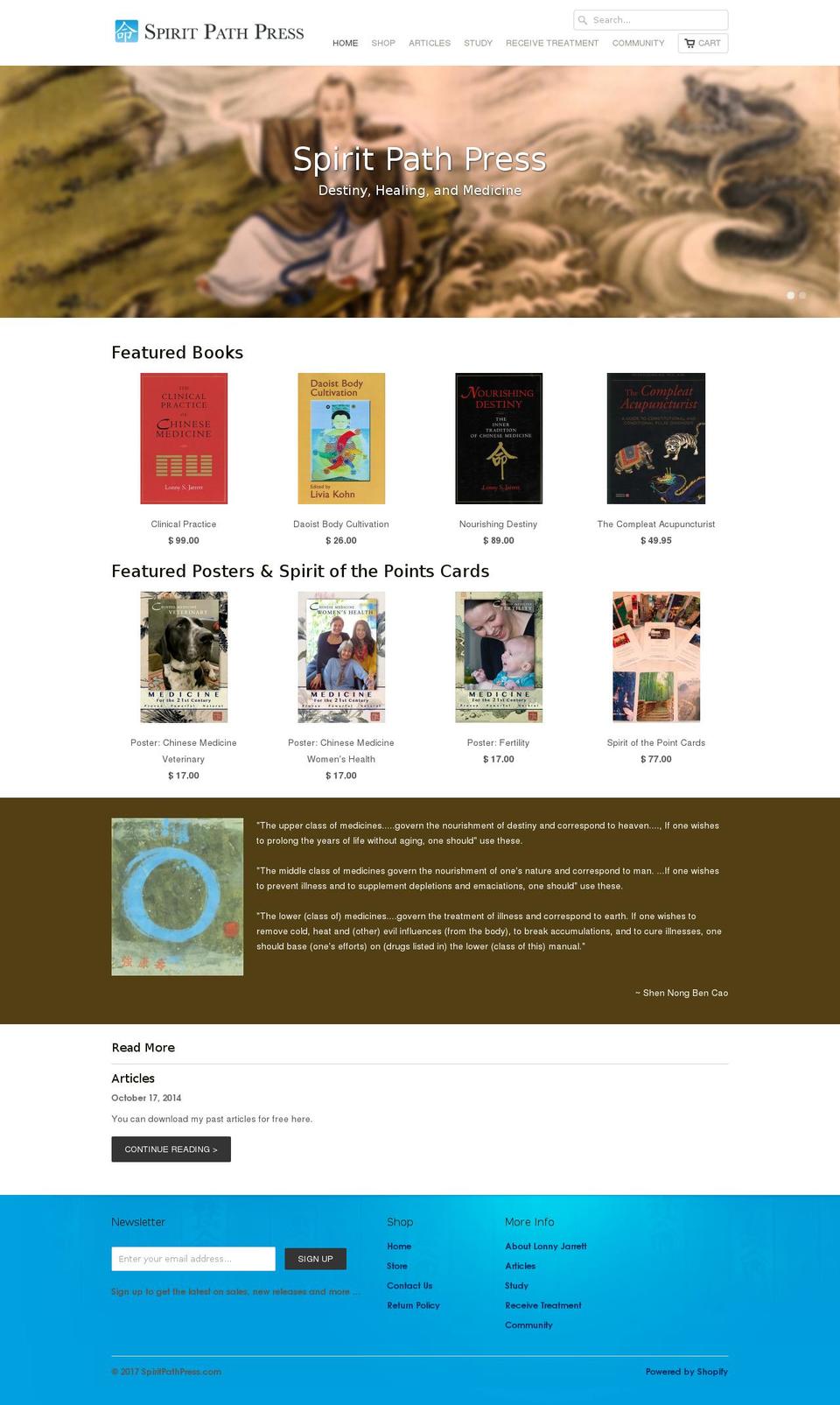 spiritpathpress.com shopify website screenshot