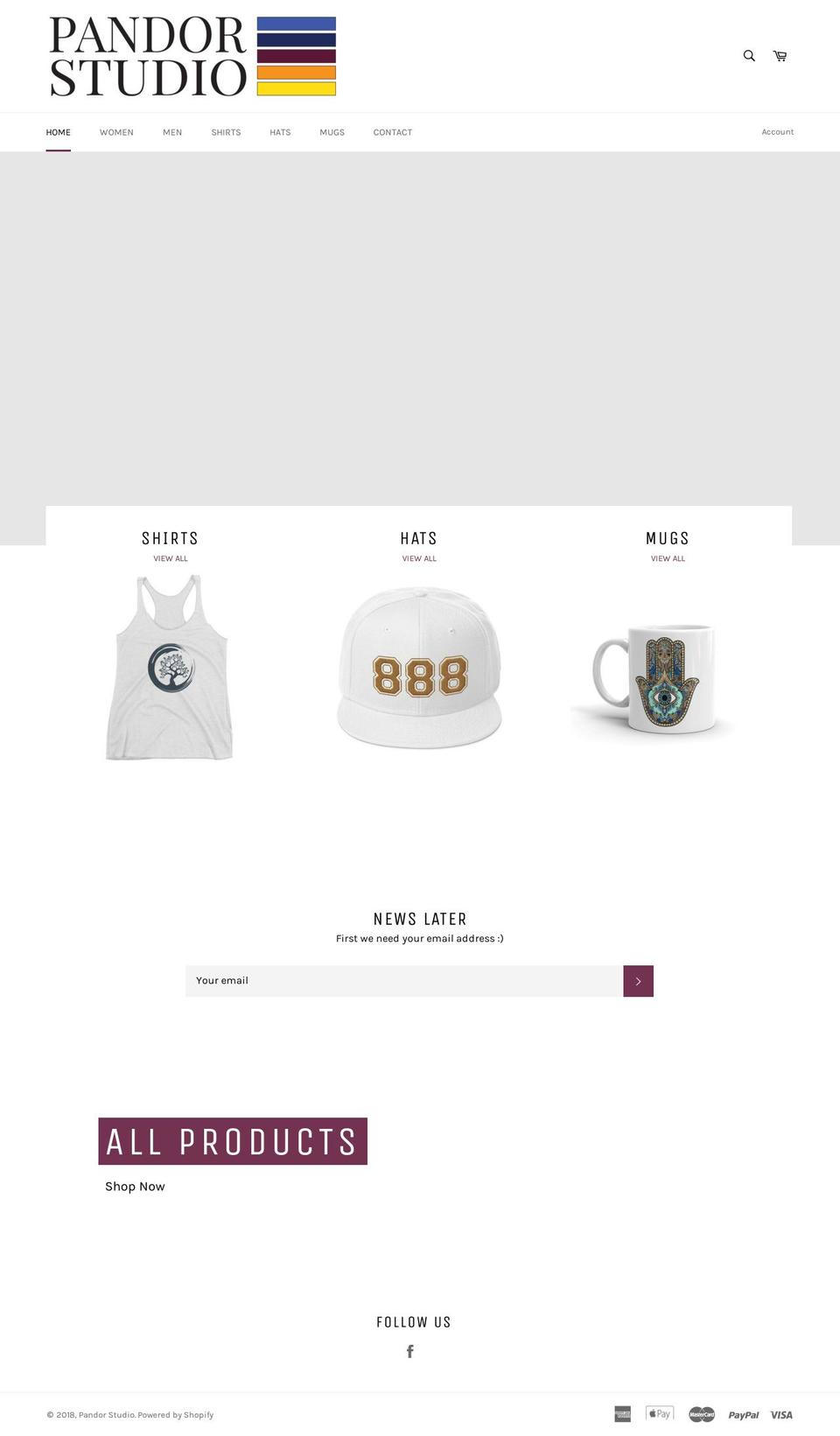 spiritualdesign.com — Shopify storefront screenshot