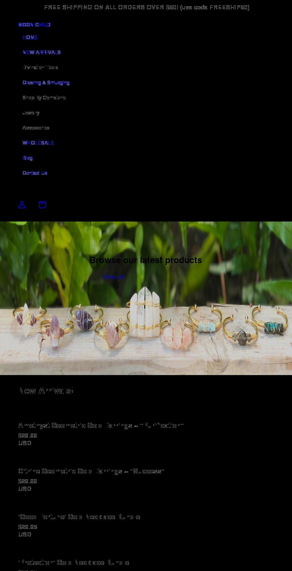 spiritualgurubox.com — Shopify storefront screenshot