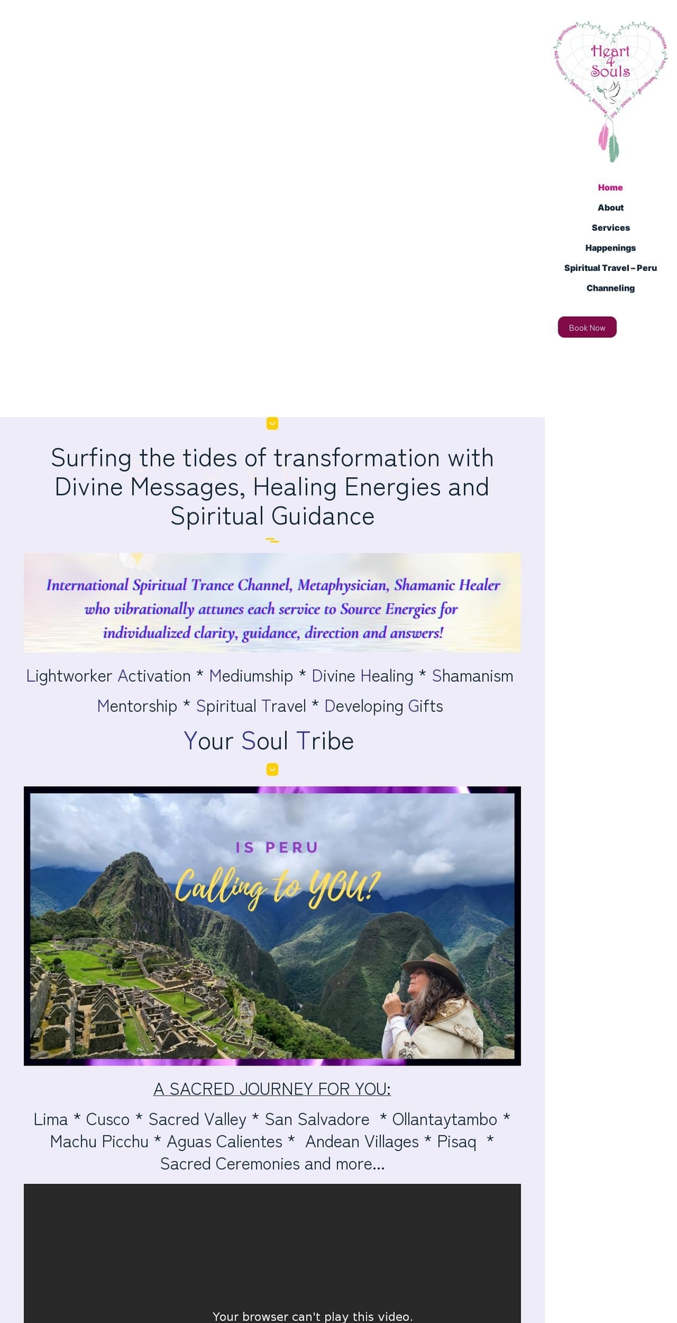 spiritualservices.online shopify website screenshot