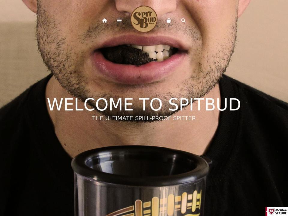 spitbud.com shopify website screenshot