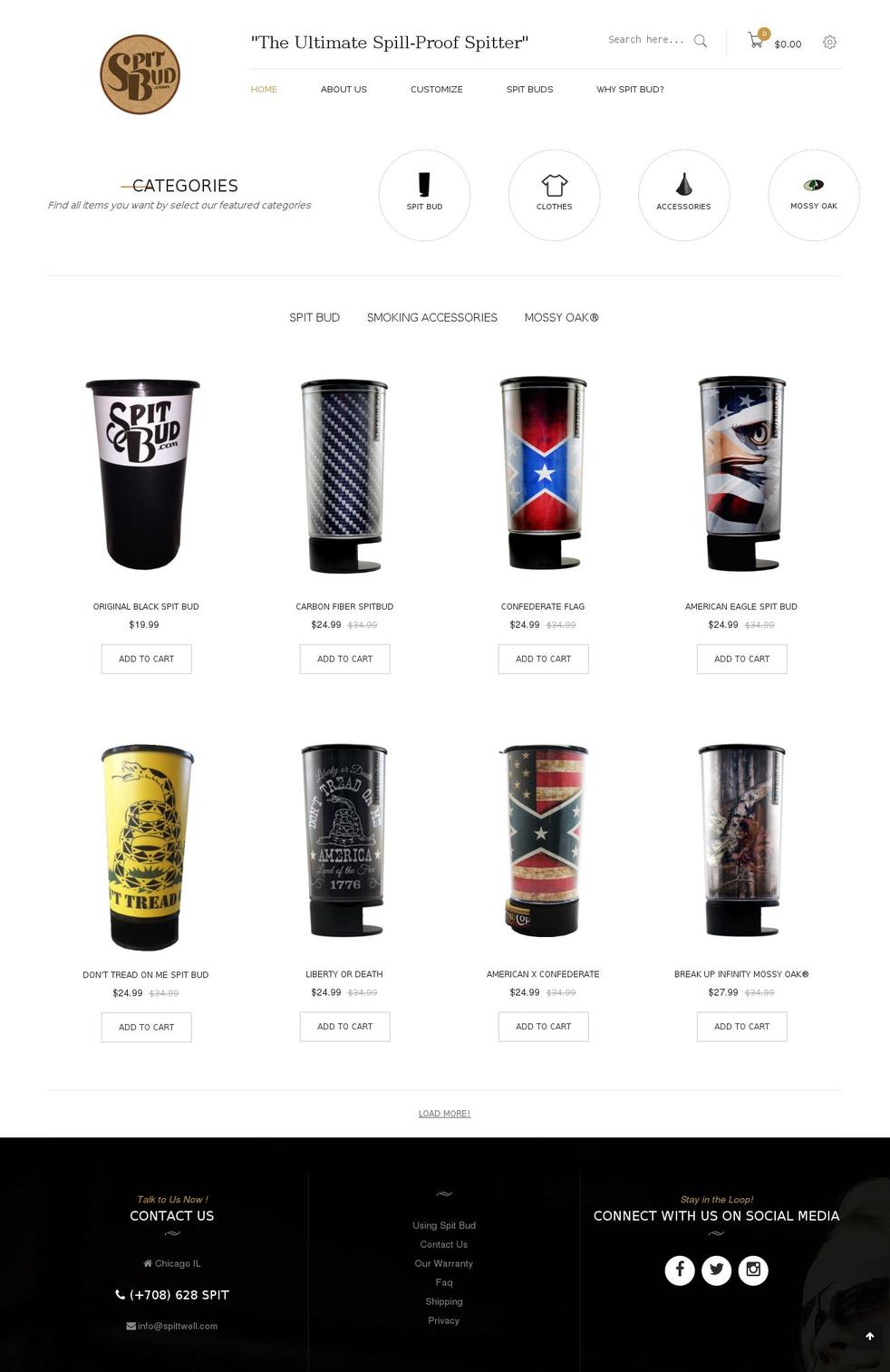 boutique-home1-demo Shopify theme site example spittwell.com