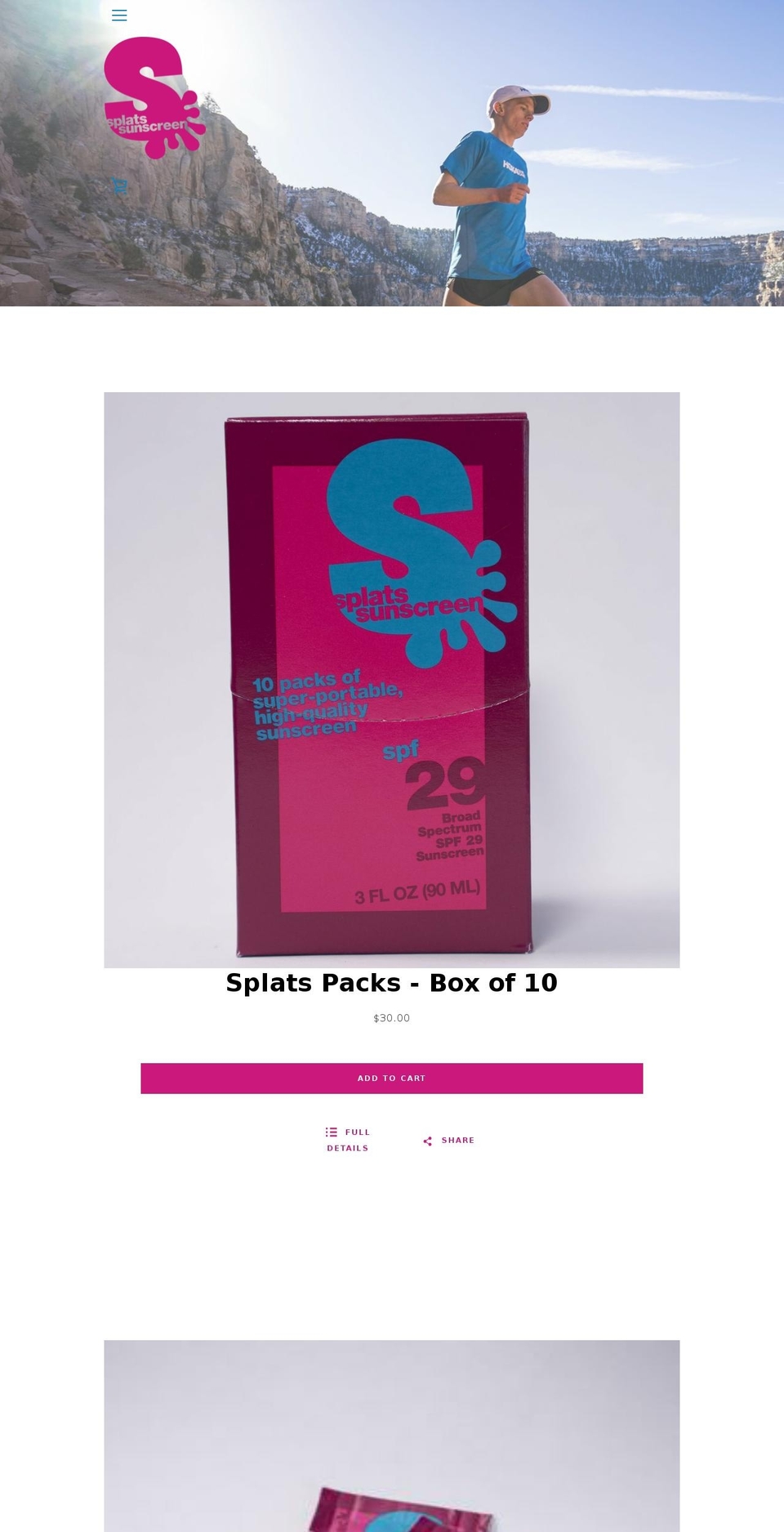 splatsinc.com — Shopify storefront screenshot