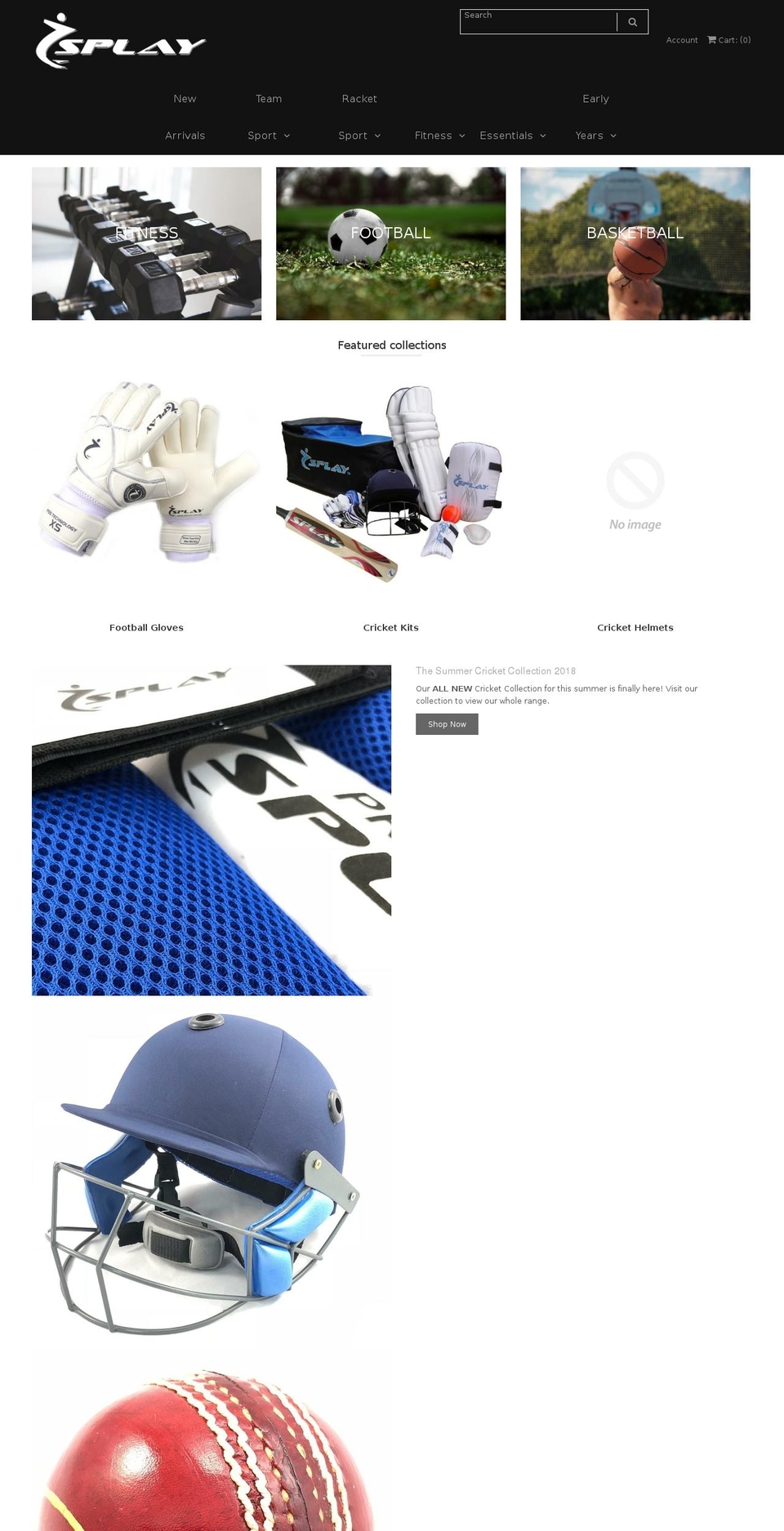 splay.co.uk shopify website screenshot