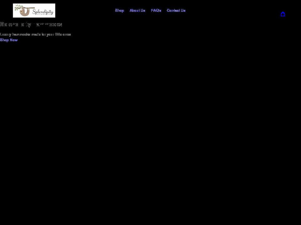 splendipity.com shopify website screenshot