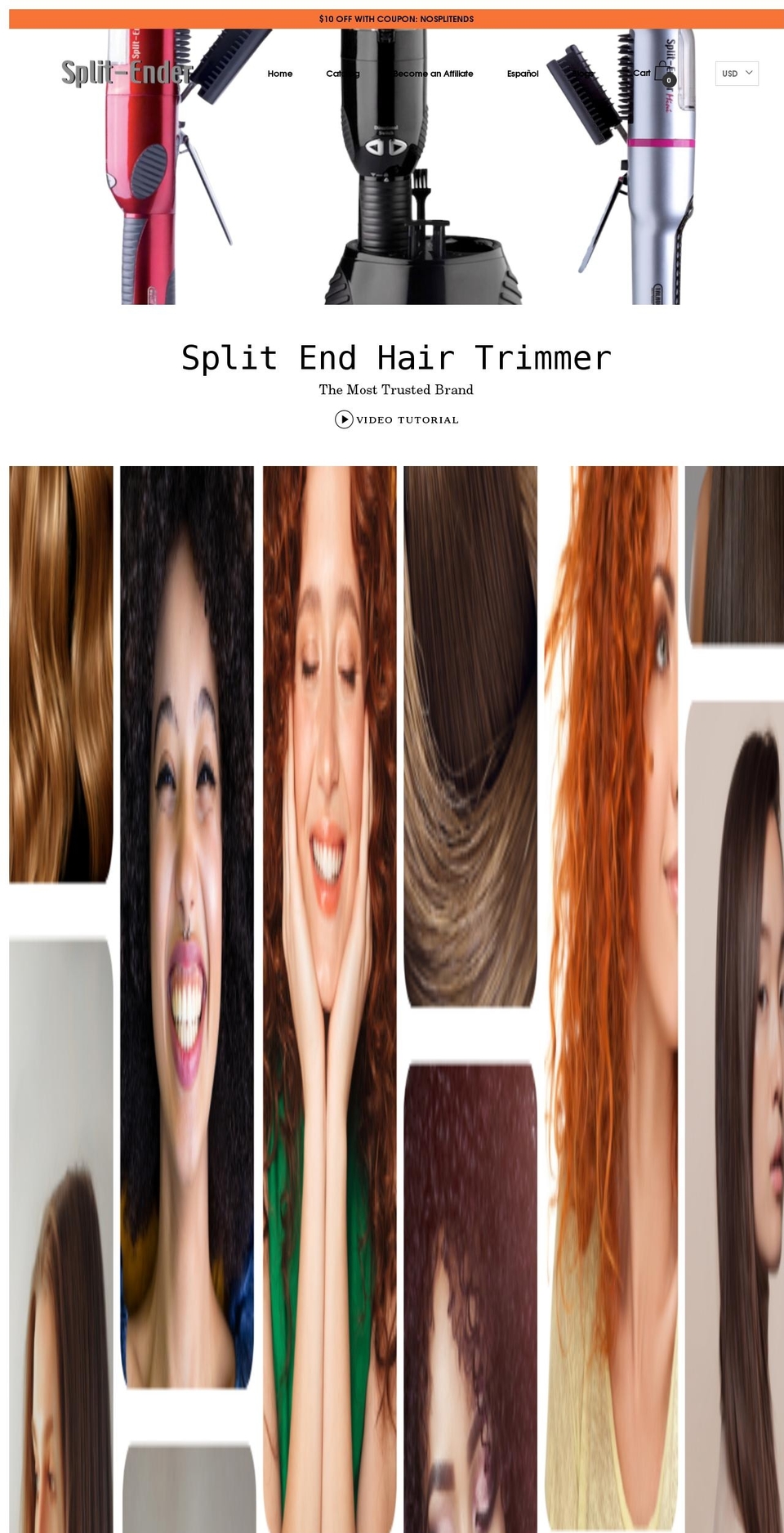 splitenderpro.net shopify website screenshot