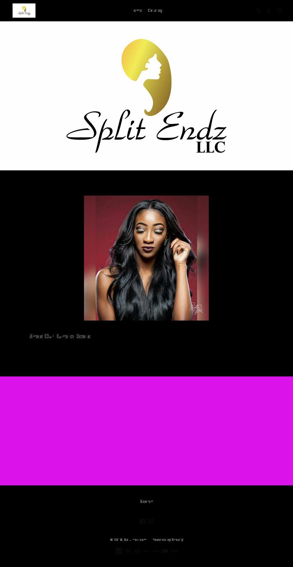 splitendzllc.com — Shopify storefront screenshot