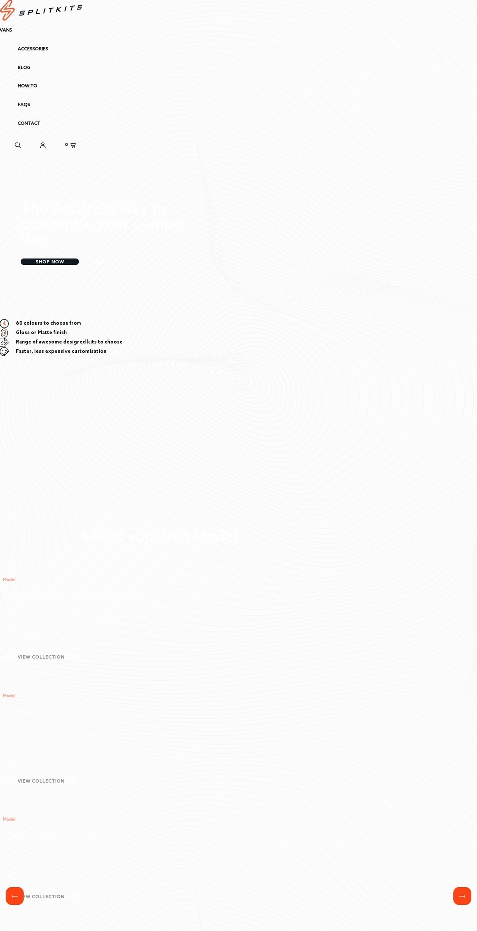 splitkits.co.uk shopify website screenshot