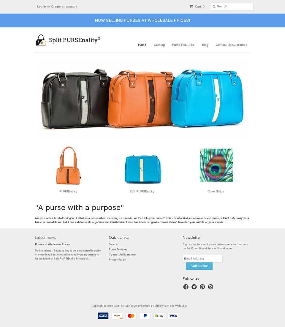 splitp.biz shopify website screenshot
